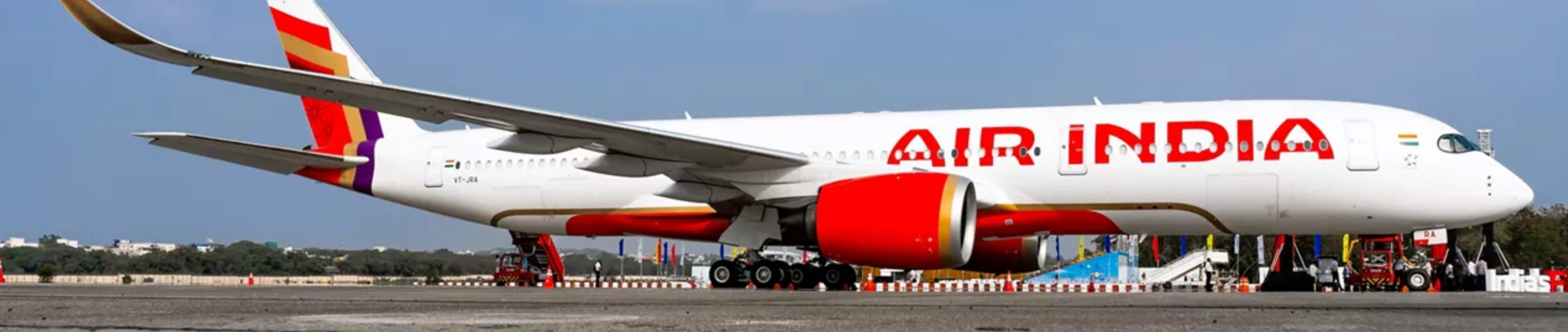 Air India promotional background