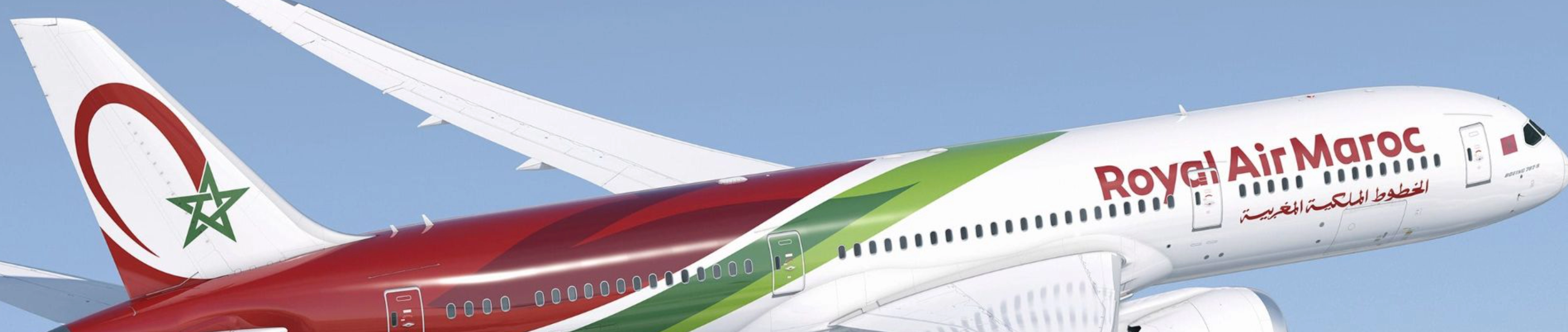 Royal Air Maroc promotional background
