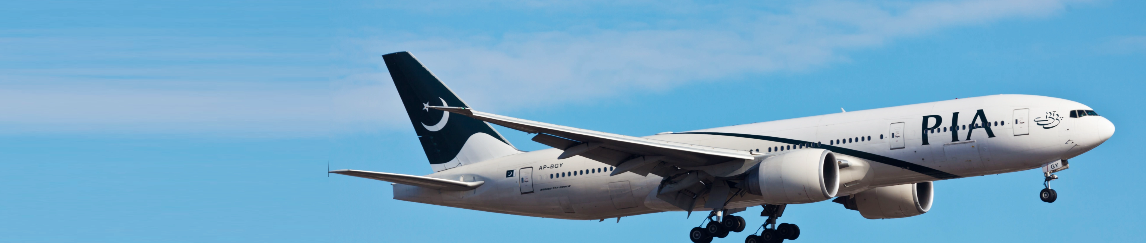 Pakistan International Airlines promotional background