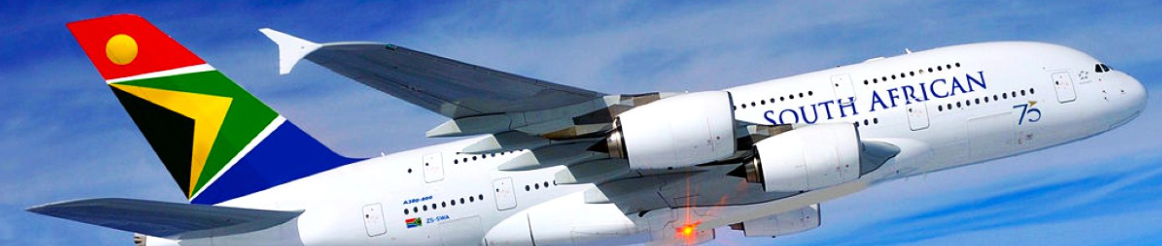 South African Airways promotional background